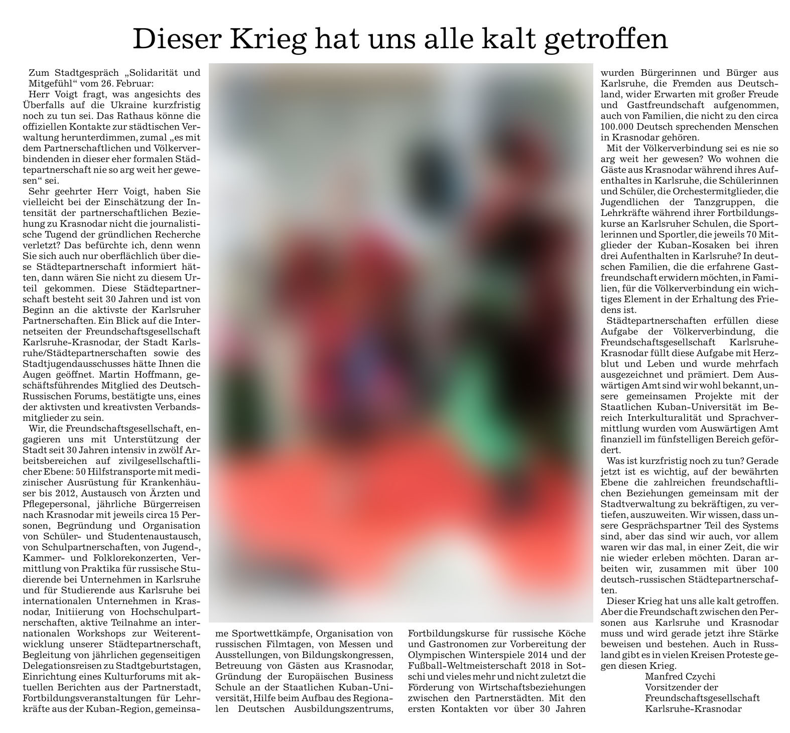 Krieg Kalt getroffen bnn karlsruhe 100322 section